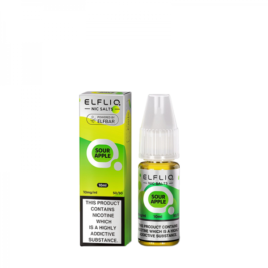 Sour Apple Nic Salt 10ml – Elfliq by Elfbar