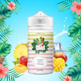 Long Fill Ananas Pêche Mangue 0mg 20/120ml – Prestige Fruits