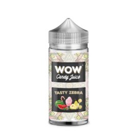 Tasty Zebra 0mg 100ml – WOW by Candy Juice