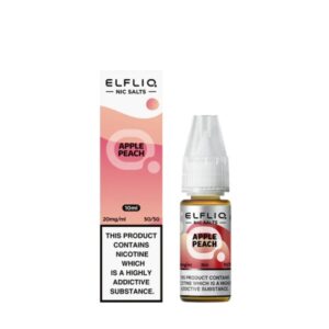 Apple Peach Nic Salt 10ml - Elfliq by Elfbar