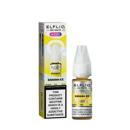 Banana Ice Nic Salt 10ml - Elfliq by Elfbar – Image 3