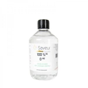 Base 100VG 500ml / 1L - e-Saveur