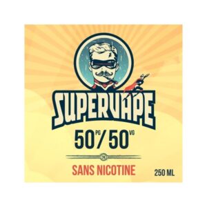 Base 50PG / 50VG sans nicotine 250ml - SuperVape