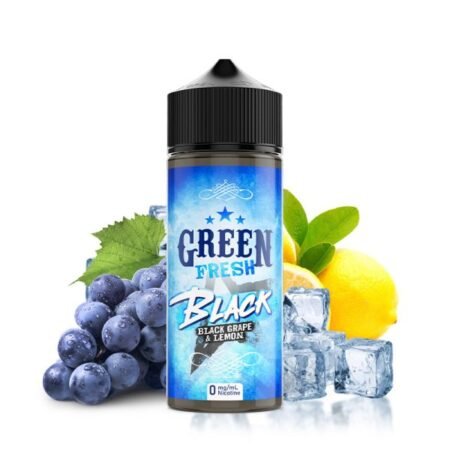 Black 0mg 100ml - Green Fresh by Eliquid France – Image 2