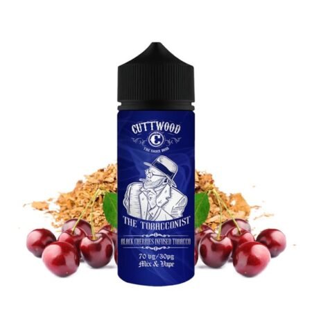 Black Cherry Infused Tobacco 0mg 100ml - Cuttwood The Tobacconist – Image 2
