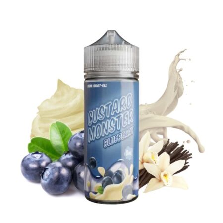Blueberry Custard 0mg 100ml - Custard Monster by Monster Vape Labs – Image 3