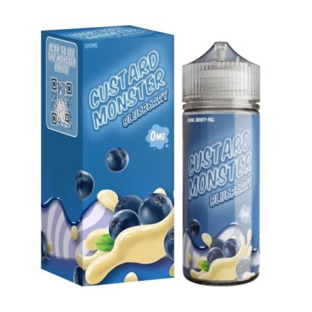 Blueberry Custard 0mg 100ml - Custard Monster by Monster Vape Labs – Image 4