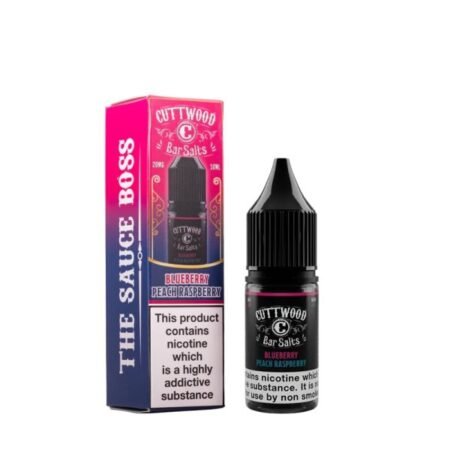 Blueberry Peach Raspberry Nic Salts 10ml - Bar Salts by Cuttwood – Image 2