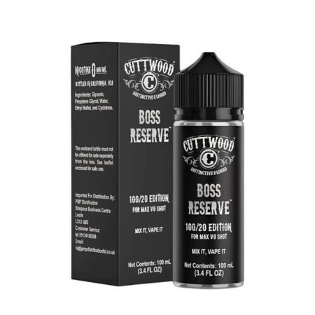 Boss Reserve 0mg 100ml - Cuttwood Classics – Image 2