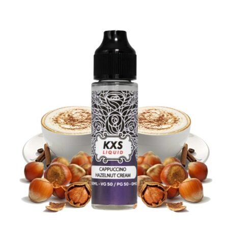 Cappuccino Hazelnut Cream 0mg 50ml - KXS Liquid – Image 2