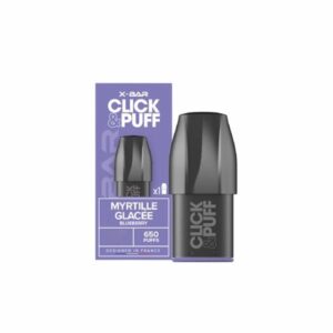 Cartouche Pré-remplie Click & Puff 10mg (1pcs) - X-Bar