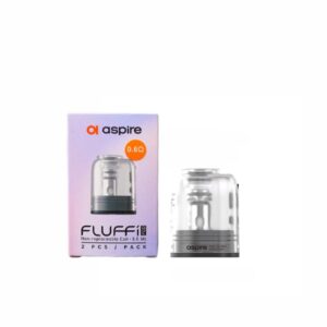 Cartouches Fluffi Pod 3.5ml 0.6 ohm/1.0 ohm (2pcs) - Aspire