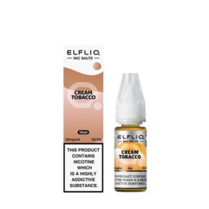 Cream Tobacco (snoow tobacco) Nic Salt 10ml - Elfliq by Elfbar