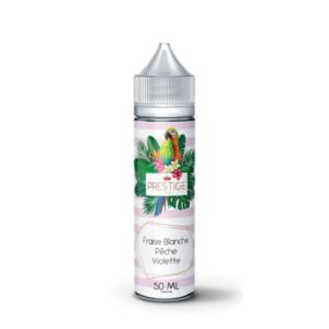 Fraise Blanche, Pêche, Violette 0mg 50ml - Prestige Fruits