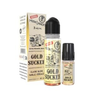 Gold Sucker 0mg 50ml + 1 Booster 10ML - MoonShiners