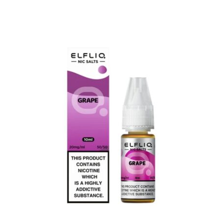 Grape Nic Salt 10ml - Elfliq by Elfbar – Image 2
