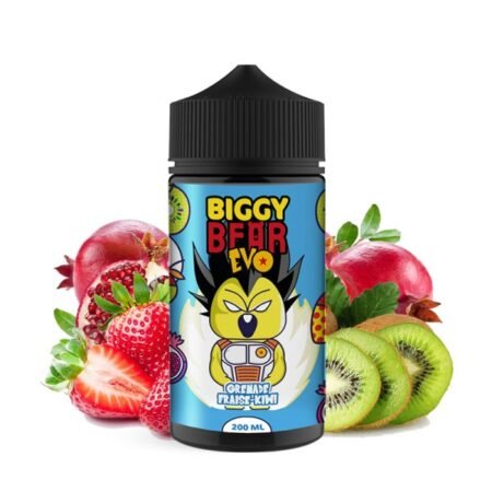 Grenade Fraise-Kiwi 0mg 200ml - Evo Biggy Bear – Image 2