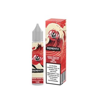 Grenade Fraise Kiwi Sel de Nicotine 10ml - Aisu Eremento