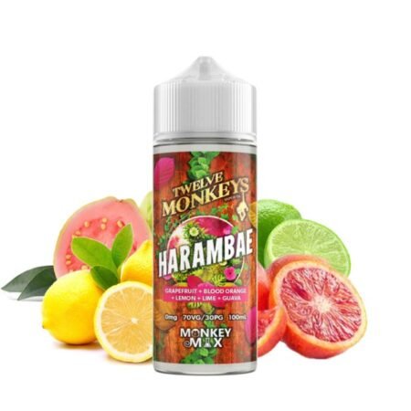Harambae Monkey Mix 0mg 100ml - Twelve Monkeys – Image 2