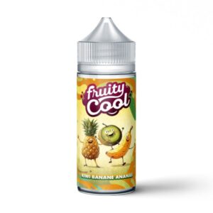 Kiwi Banane Ananas 0mg 100ml - Fruity Cool