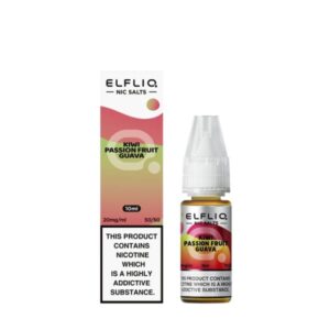 Kiwi Passion Fruit Guava Nic Salt 10ml - Elfliq by Elfbar