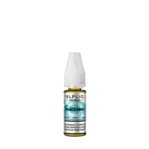 Peace Mint Nic Salt 10ml - Elfliq by Elfbar