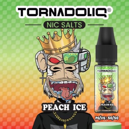 Peach Ice 10ml - Tornadoliq – Image 2