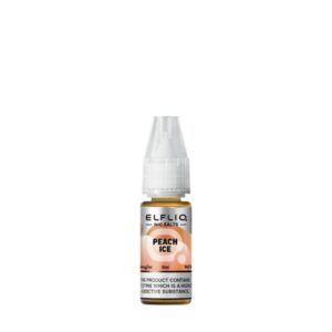 Peach Ice Nic Salt 10ml - Elfliq by Elfbar