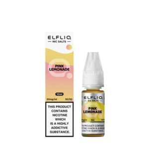 Pink Lemonade Nic Salt 10ml - Elfliq by Elfbar