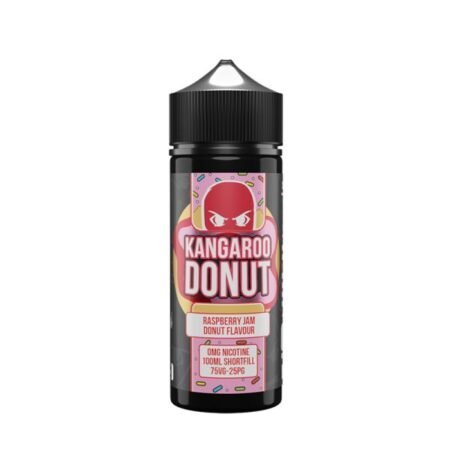 Raspberry Jam Donut 0mg 100ml - Kangaroo Donut by Cloud Thieves Co – Image 2