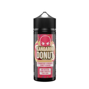 Strawberry & Rhubarb Donut 0mg 100ml - Kangaroo Donut by Cloud Thieves Co