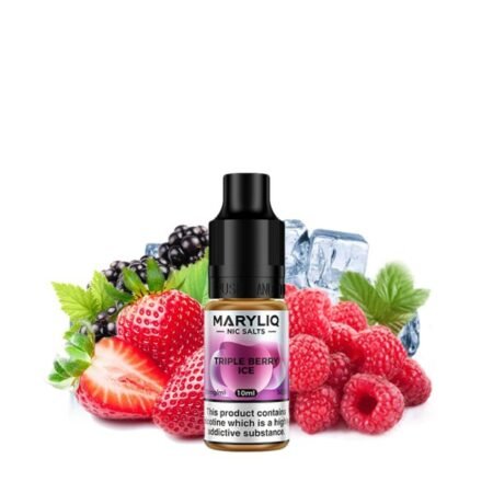 Triple Berry Ice Nic Salt 10ml - Maryliq by Lost Mary – Image 2