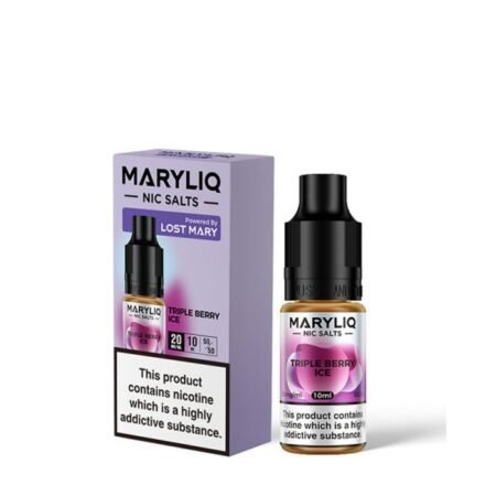Triple Berry Ice Nic Salt 10ml - Maryliq by Lost Mary – Image 3