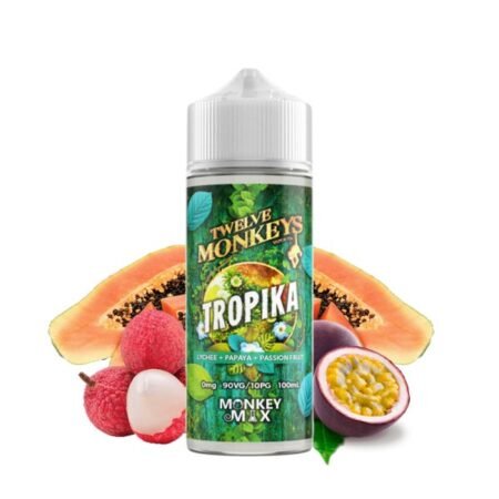 Tropika Monkey Mix 0mg 100ml - Twelve Monkeys – Image 2