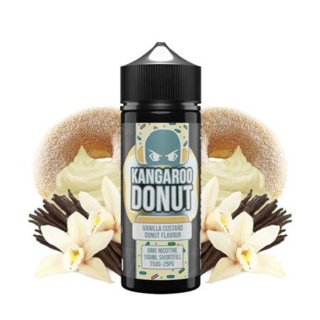 Vanilla Custard Donut 0mg 100ml - Kangaroo Donut by Cloud Thieves Co – Image 2