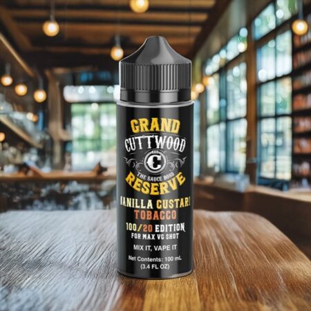 Vanilla Custard Tobacco 0mg 100ml - Cuttwood Grand Reserve – Image 2