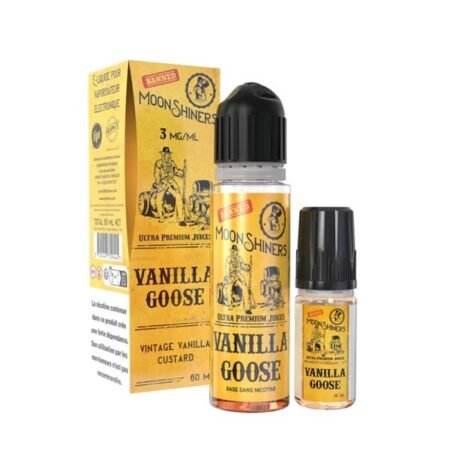 Vanilla Goose 50ml + 1 Booster 10ml - MoonShiners – Image 3