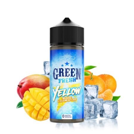 Yellow 0mg 100ml - Green Fresh by Eliquid France – Image 2